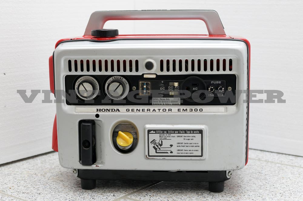 EM 300 Vintagepower | HONDA Stromerzeuger, Stromgenerator, Generatoren, Stromaggregat und Notstromaggragat Sammler